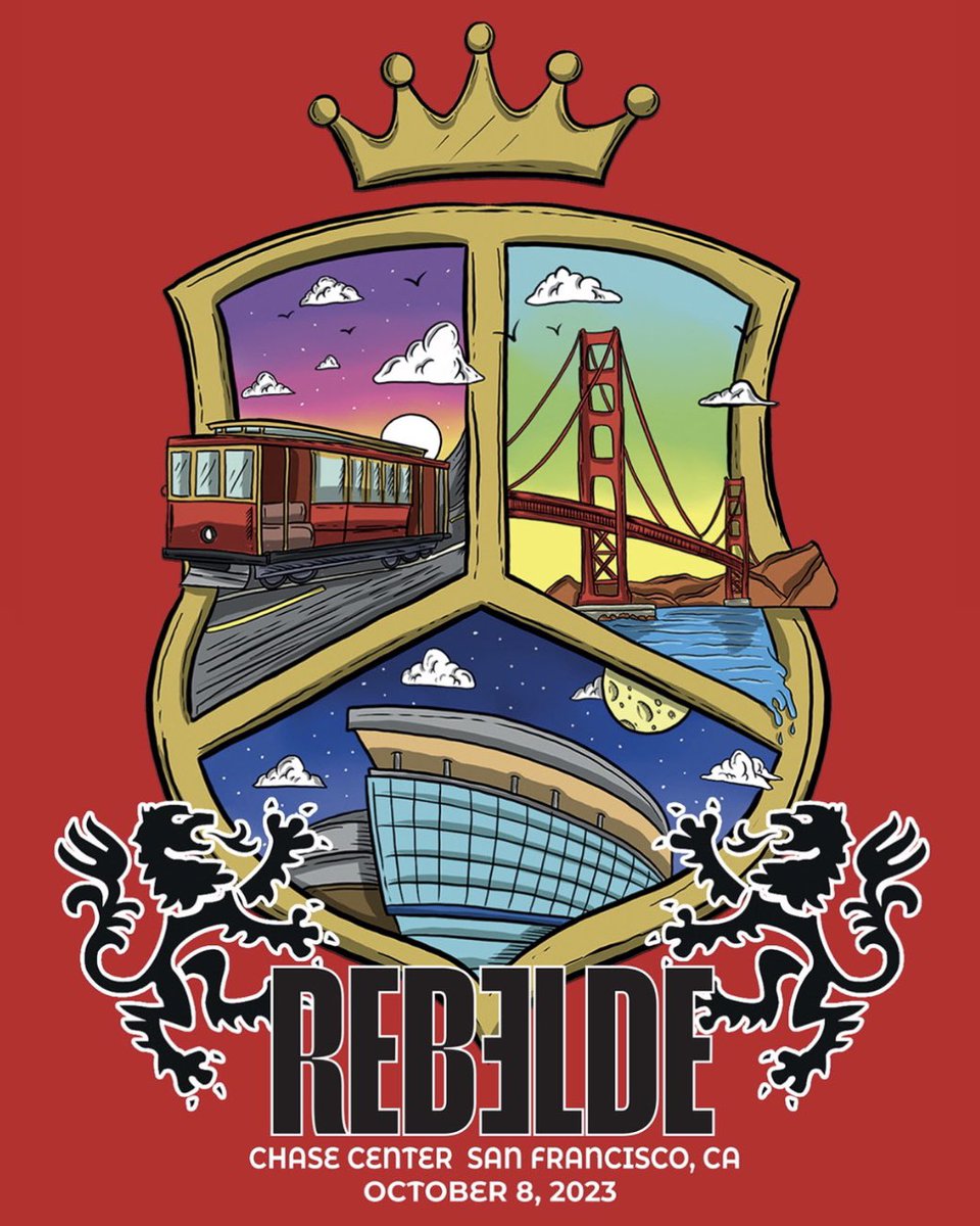 soyrebeldetour's tweet photo. San Francisco, nos regalaron una noche inolvidable del #SoyRebeldeTour 💥 Todavía pueden encontrar el póster de su ciudad en línea. https://t.co/LUhFE4EWDg