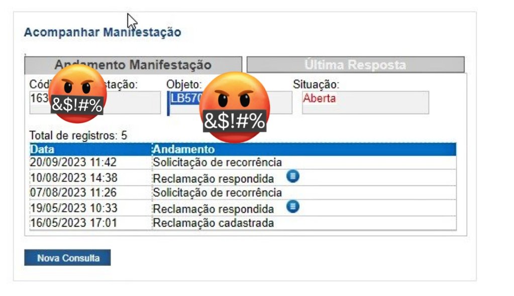 renanroddrigues's tweet photo. @correiosBR @canalgov Encomenda desde MAIO e não chegou, vocês não respondem NADA de útil NUNCA! Histórico de reclamações e manifestações só tem resposta inútil. Cadê minha encomenda?? @correiosBR https://t.co/CcBI5z9xOI