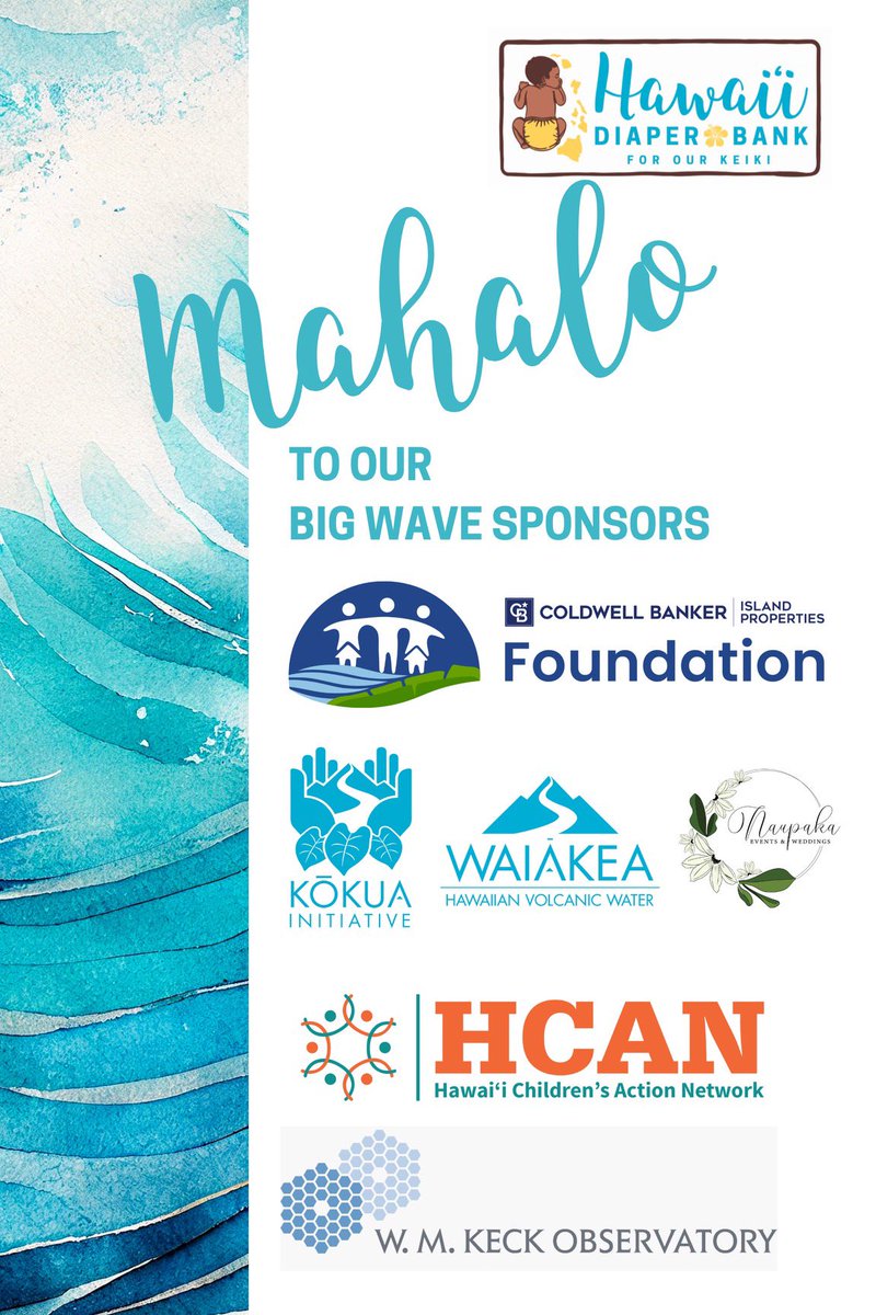 MAHALO plenty to our Big Wave Sponsors! Can’t believe it’s been 2 weeks already 🫶🏼
