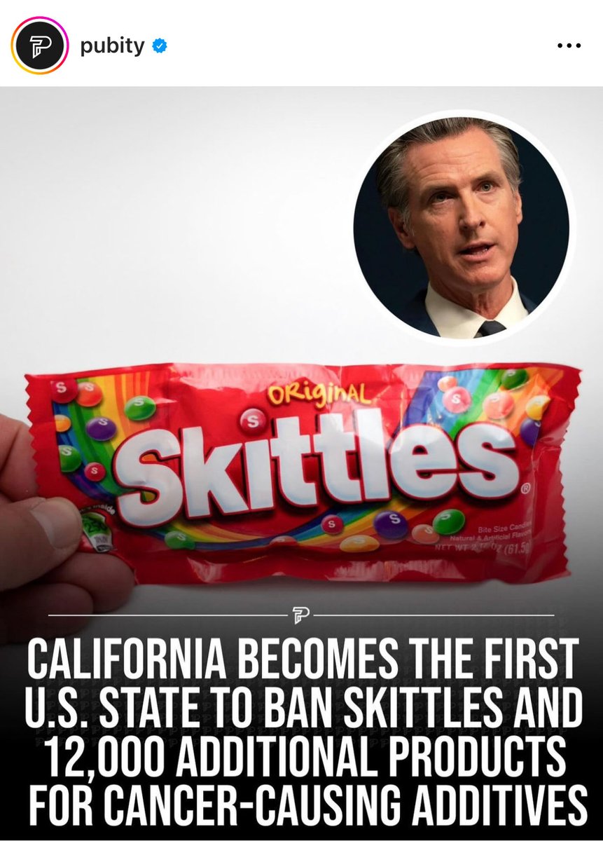 Crime is through the roof, worst drug epidemic ever & homelessness at an all time high in CA… Let’s focus on Skittles