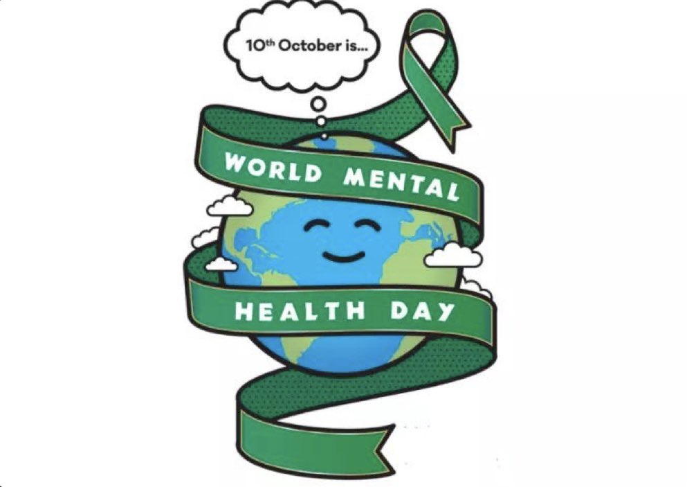 World Mental Health Day || 💭 

‘It’s ok not to be ok’ 

Remember your mental health IS important. 

#WorldMentalHealthDay <a href="/samaritans/">Samaritans</a> <a href="/MindCharity/">Mind</a> <a href="/bluebellsmh/">BluebellsMH</a> 🟢