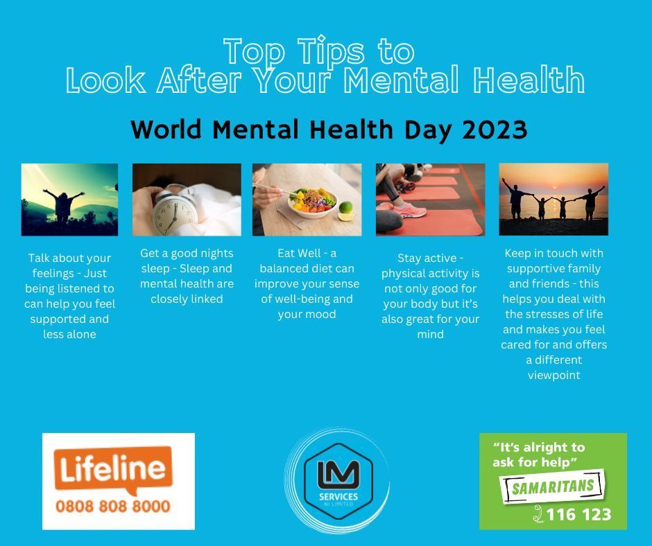 Today is World Mental Health Day
We're pleased to promote equality through our wellbeing policies, trained mental health first aiders &amp; our health &amp; wellbeing champions who promote physical &amp; mental wellbeing in the workplace.