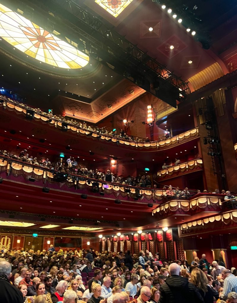 James Graham (@mrjamesgraham) on Twitter photo Last night, we think (we THINK) we brought the first play to the stage of this historic theatre (traditionally musicals) since the end of the Second World War. So … that’s exciting! Or… terrifying…! But… something! <a href="/NationalTheatre/">National Theatre</a> #DearEngland Last night, we think (we THINK) we brought the first play to the stage of this historic theatre (traditionally musicals) since the end of the Second World War. So … that’s exciting! Or… terrifying…! But… something! <a href="/NationalTheatre/">National Theatre</a> #DearEngland