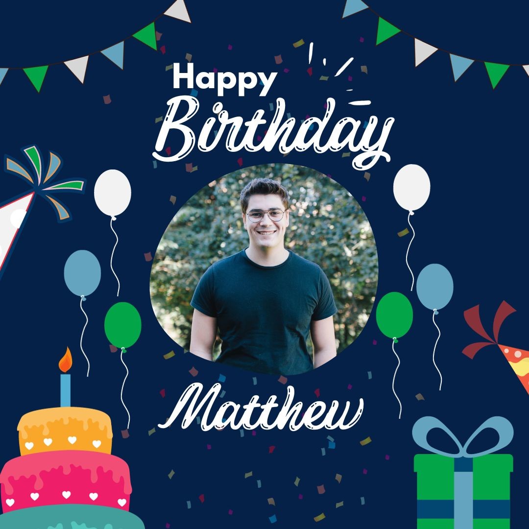 wsidurban's tweet photo. Another trip around the sun ☀️

Hope your day is filled with all the things you love, and that Google doesn't give you too much grief! 

Happy birthday Matthew! 🎈🎁🎊🎉🎂 https://t.co/bzAwYy9nV7