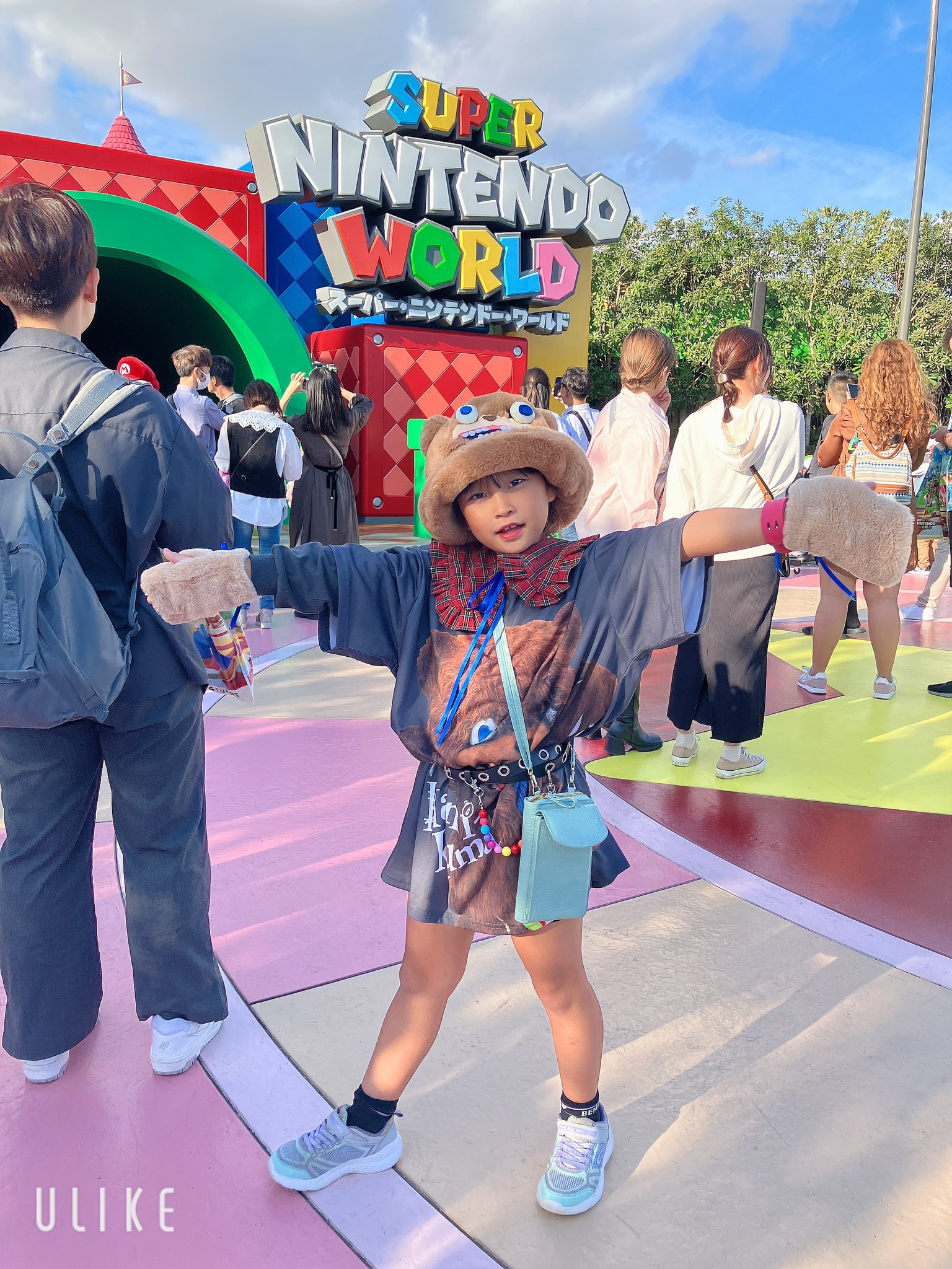 USJ ハミクマ グッズ 2点セット Tシャツ 帽子（USJ ハミクマ