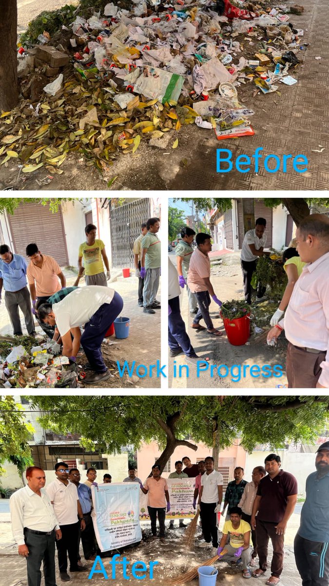 GoIStats's tweet photo. RO Bareilly leads the way in cleanliness conducting Swachhatanjali under #SpecialCampaign3.0 https://t.co/IGAhPA8PEn
