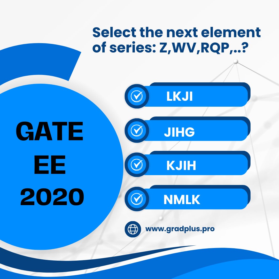 GradplusIndia's tweet photo. Guess the answer ?
|
|
#gradplus #generalaptitude #gate2020 #gateee #guesstheanswer #quetionoftheday #gate #learn https://t.co/h9MJqqEATr