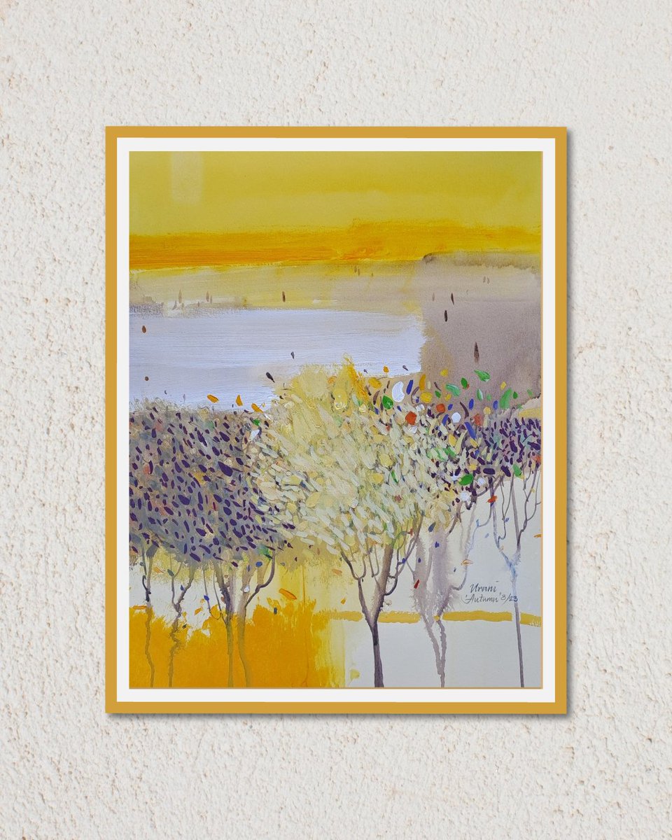 UranLimani's tweet photo. "Autumn 3/23"
65 x 50 cm
Acrylic on paper https://t.co/fdM7fsqt71