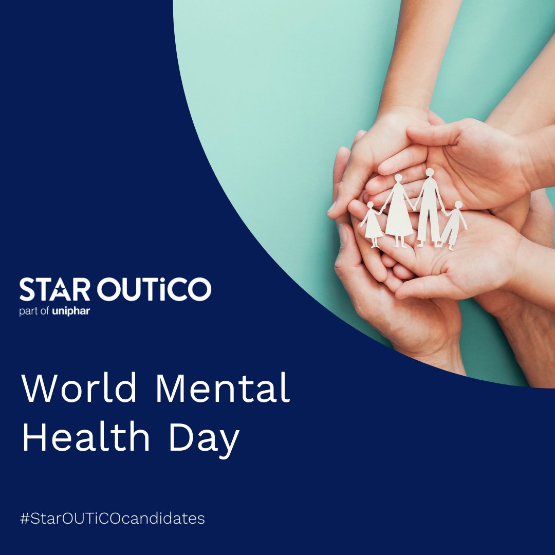 WeAreStarPeople's tweet photo. Today is #WorldMentalHealthDay. At Star OUTiCO our people are our priority. 

All employees have access to a several HR initiatives, including a comprehensive Employee Assistance Programme, and a wellbeing centre.

#jobsearch #employeeassistance #mentalhealth https://t.co/UBvTBYn5Z2
