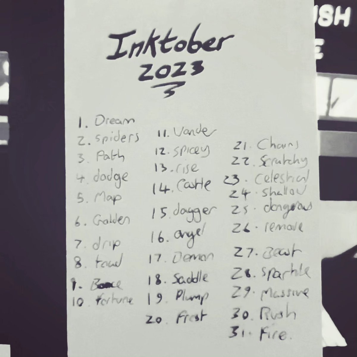 Ian_A_Blakeman's tweet photo. #fortune for day 10 and this is the last one I got ahead because I had to get a #minic in here some how, even though everything is mimic!!
#inktober #inktober2023 #penandink https://t.co/7s6n4ajiyk