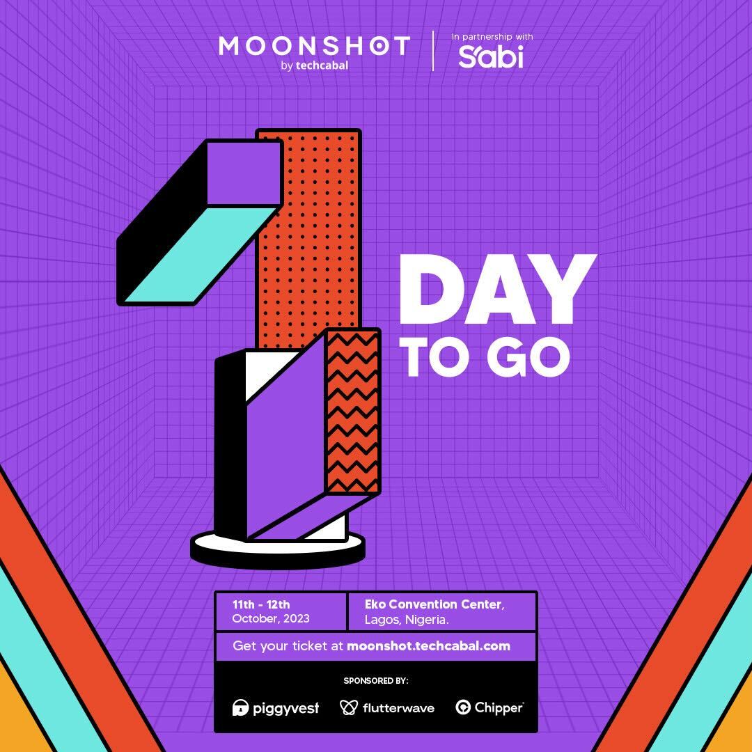 TechCabal's tweet photo. Moonshot starts tomorrow!

Two days of teaching, networking, and gift-sharing with over a hundred speakers and moderators, exploring diverse topics around technology innovations and business development in Africa. https://t.co/81JKfYFkcK