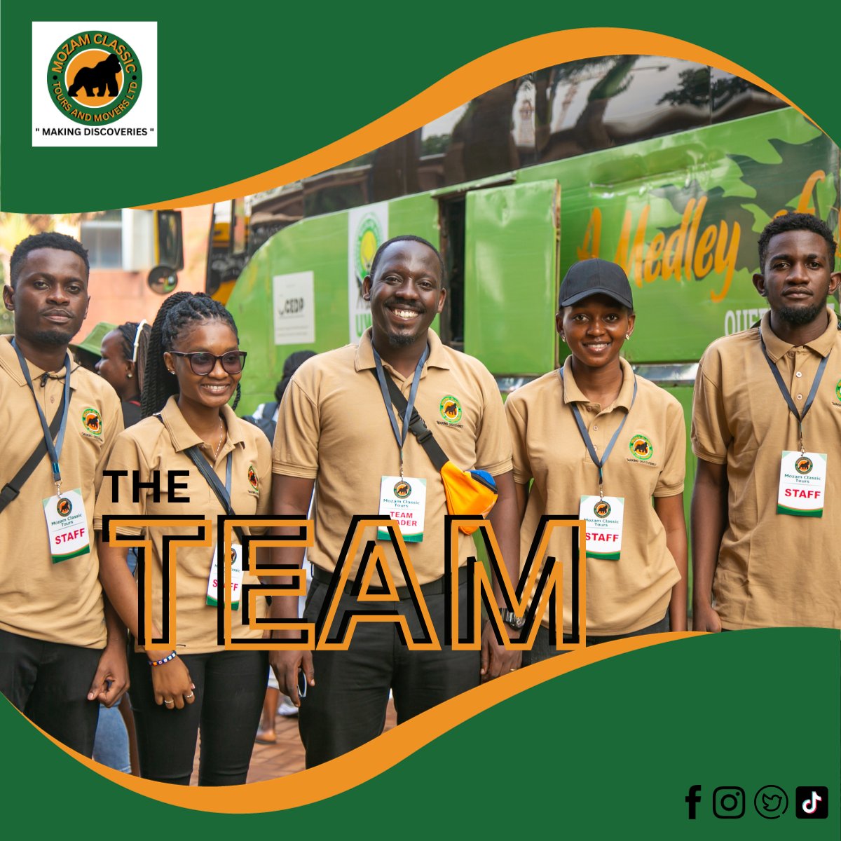 mozamclassic's tweet photo. ๐ Meet the heart and soul of Mozam Classic Tours! ๐ผ Our dedicated team is committed to delivering top-notch service and unforgettable experiences. ๐โจ Get ready for the journey of a lifetime with us. #MozamClassic #TravelPros #AdventureAwaits #ExceptionalService https://t.co/jTeyXvz9UA