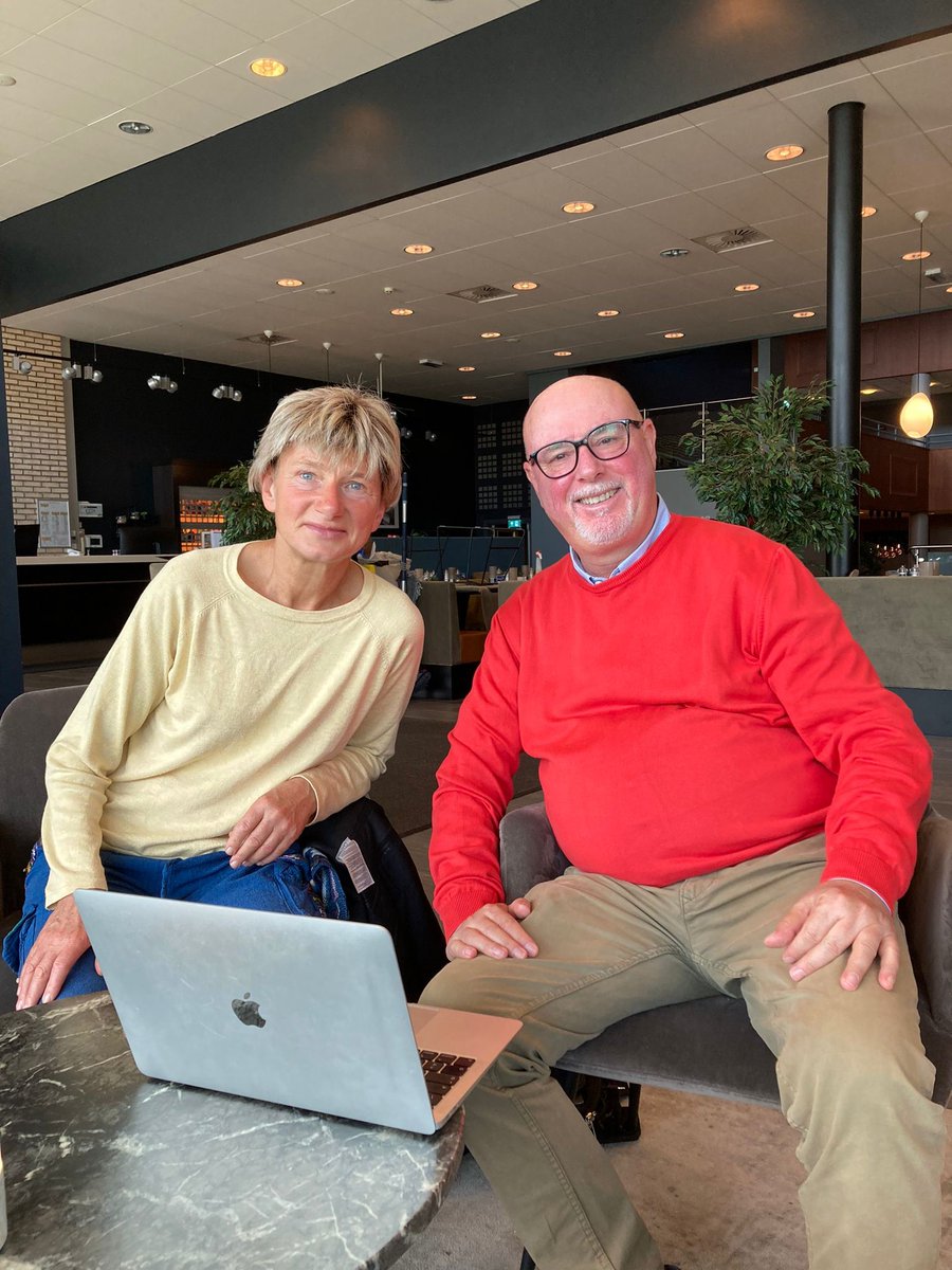 BIORAS_SHRIMP's tweet photo. Meeting in Oslo between Vincenzo Zonno, the coordinator of BIORAS_SHRIMP project, and Bente Foreid, from NIBIO, to discuss the experimental plan for testing the application of solid waste, coming from the shrimp culture effluent, in the agri sector. https://t.co/ipl9wwNjXl