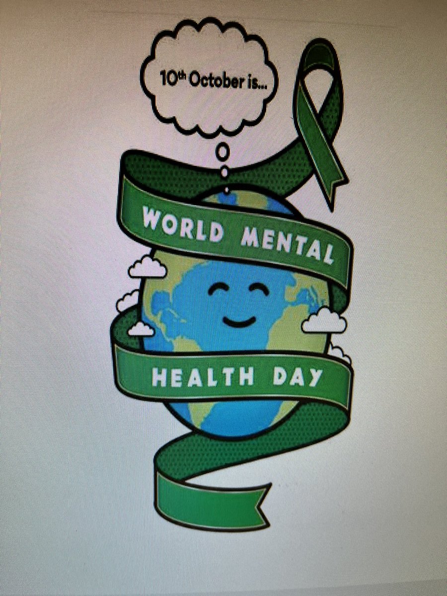 World Mental Health day today so remember to wear green and more importantly check on those who are not themselves. Use today to open up those conversations and listen to the experiences of others✅