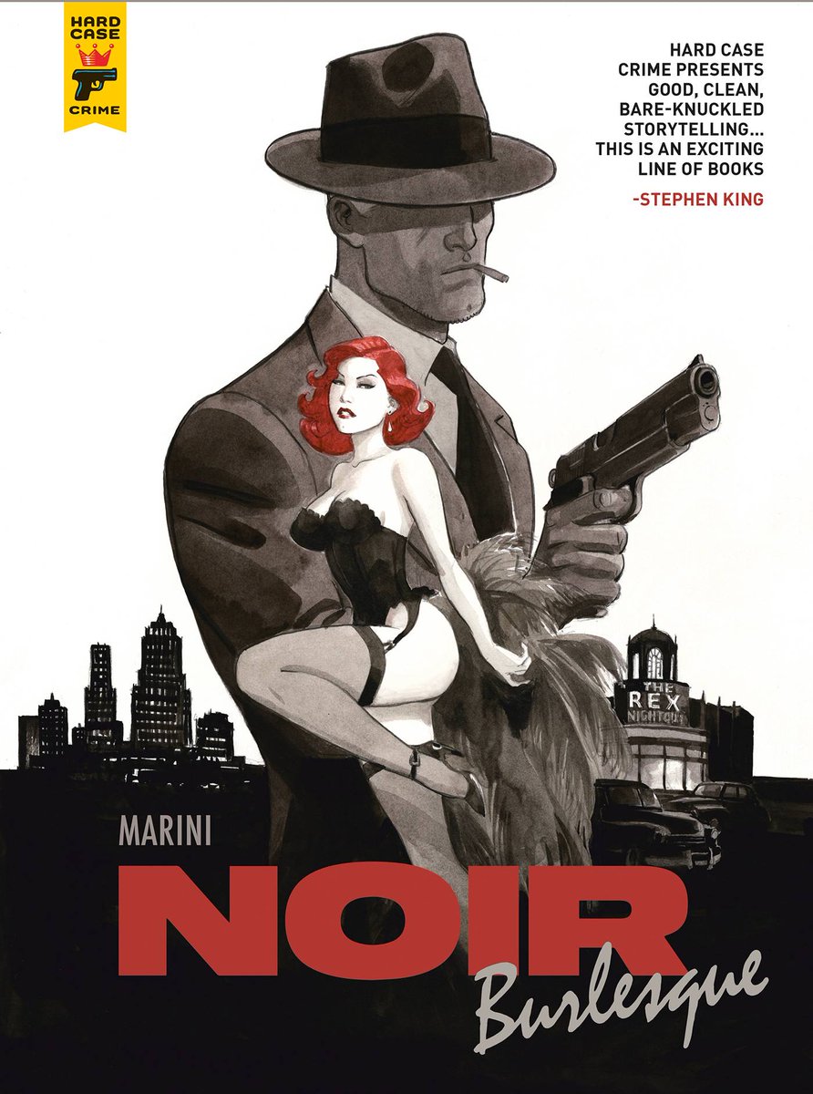 ComicCrusaders's tweet photo. #AdvanceReview: Noir Burlesque (HC) by #EnricoMarini from @ComicsTitan/@HardCaseCrime. #Review by @JohnnyHughes #SCORE: 5/5. #comics #comicbooks #ComicBookReview https://t.co/wdQkRyE5KQ https://t.co/oV614YXQY0