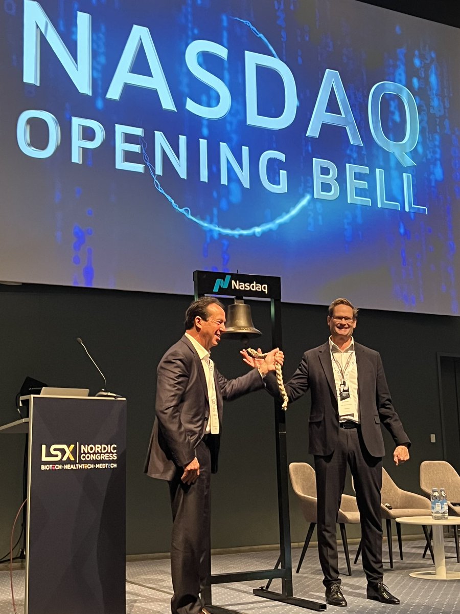 <a href="/Nasdaq/">Nasdaq</a> Nordic &amp; Back Bay life science open LXSNordics - Nordic life science conference for #biotech #HealthTech &amp; #medtech in EUs largest life science region Medicon Valley #lifescience #dkpol