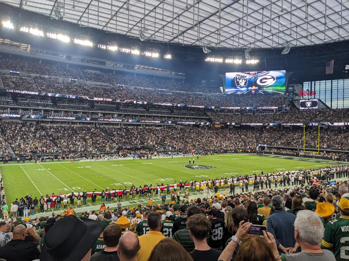 Our team had an amazing game night on the second day of HLTH. Big thanks to all who joined us at the Allegiant Stadium for the Raiders vs. Packers game – we had a blast with you! 🏈😄 #HLTHConference #GameNightFun #HLTH2023