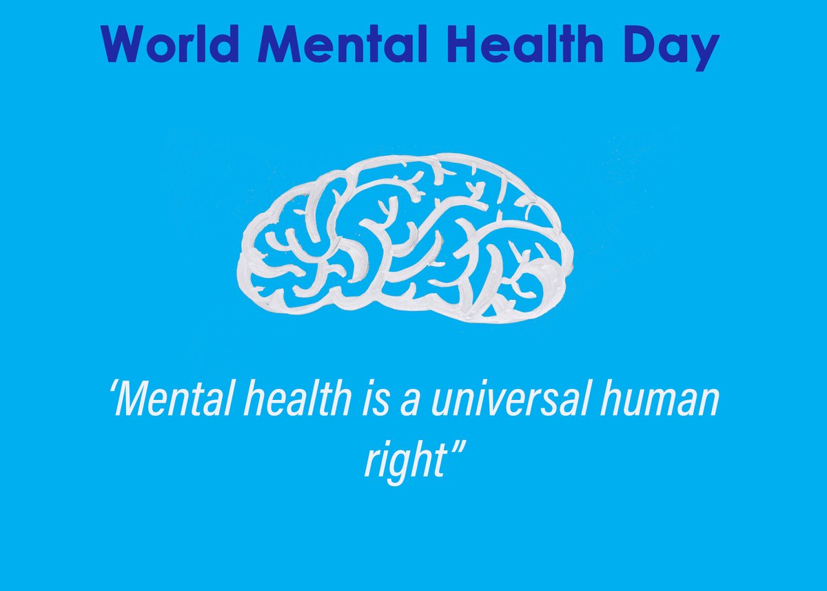 We join the world in commemorating #WorldMentalHealthDay under the theme: ‘Mental health is a universal human right” You have a right to the highest attainable standard of mental health. @WHO @SwedeninZW @boell_us @NLinZimbabwe @amnesty @USEmbZim @UNZimbabwe @UN_Women @UNICEF