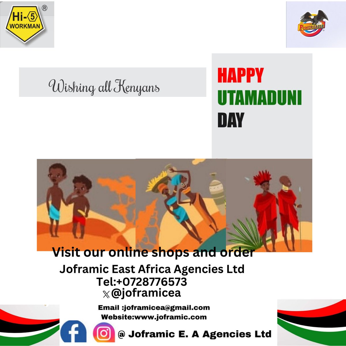 We wish you a happy Utamaduni day. We recognize, celebrate and appreciate our cultural diversity as Kenyans.

#Utamaduni Day#Kenya
#Utamaduniday2023
#Kenyaculture #UnityInDiversity
#culture #Utamaduni