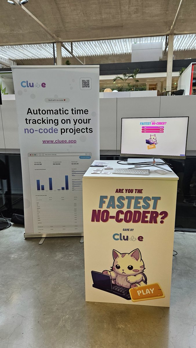 ClueeApp's tweet photo. Join us at NoCode Summit and watch our pitch during the Startup Competition at Master Stage! #nocode #startups https://t.co/0kvn5rLzma