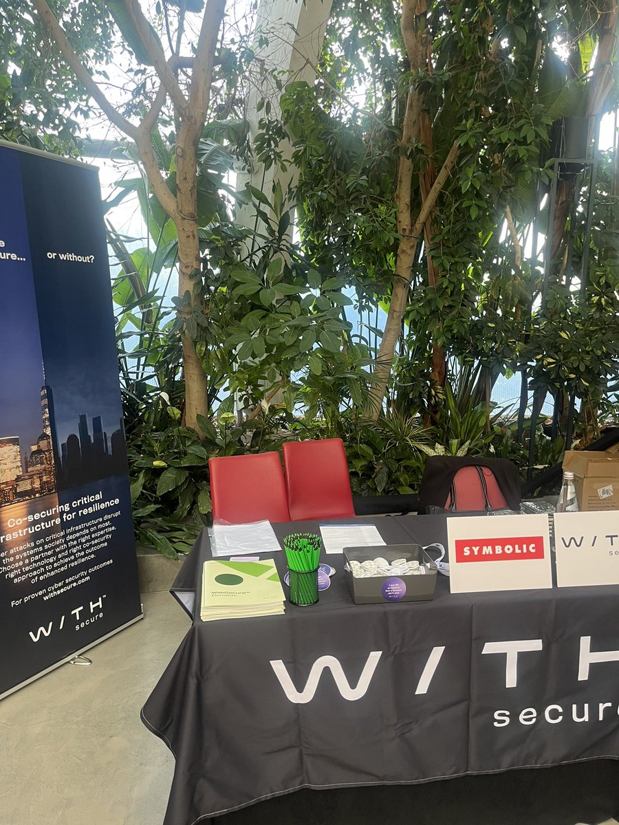 Buongiorno da Verona #SecuritySummit vi aspettiamo al nostro corner e soprattutto in sala alle 14:50 per parlare di cyber dolori 😉