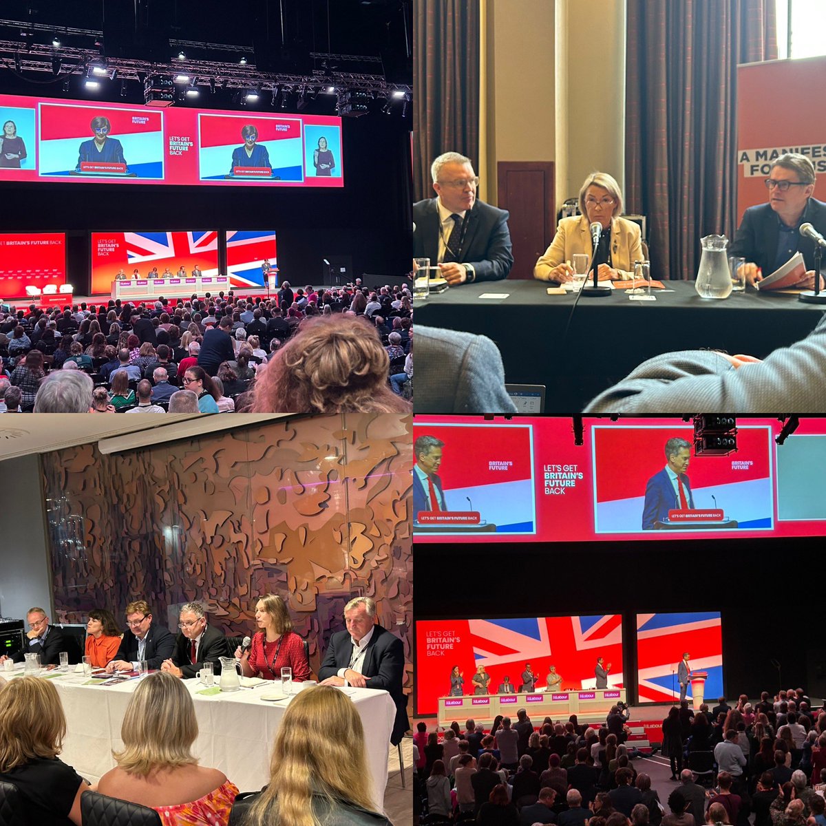 Exciting day at #labourconference - snaps from the @UK_Music panel featuring @tom_watson @KevinBrennanMP and @KeeleyMP. In for @ThangamMP and @Ed_Miliband speeches and supporting @elsieblundell in a housing fringe event. So many fantastic ideas for the next Labour government. 🌹