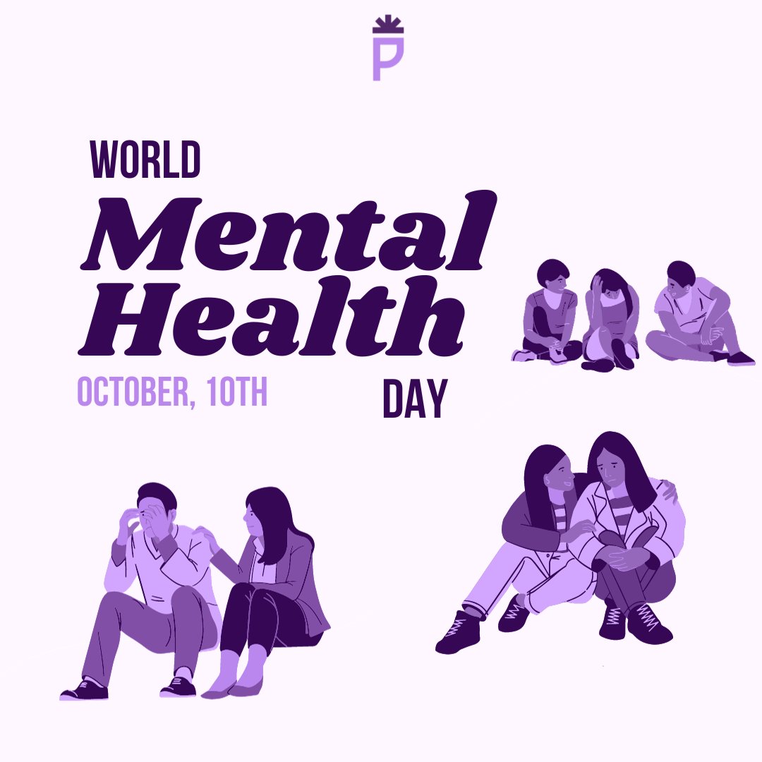 PsychX_io's tweet photo. It's World Mental Health Day, let's remember that mental health is just as important as physical health. Let's break the stigma, support one another, and prioritize self-care. You are never alone in your journey to wellness. #WorldMentalHealthDay #MentalHealthMatters https://t.co/QUti68lVxn