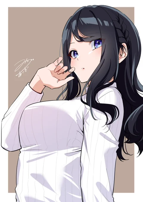 ニットの時期になってきましたね