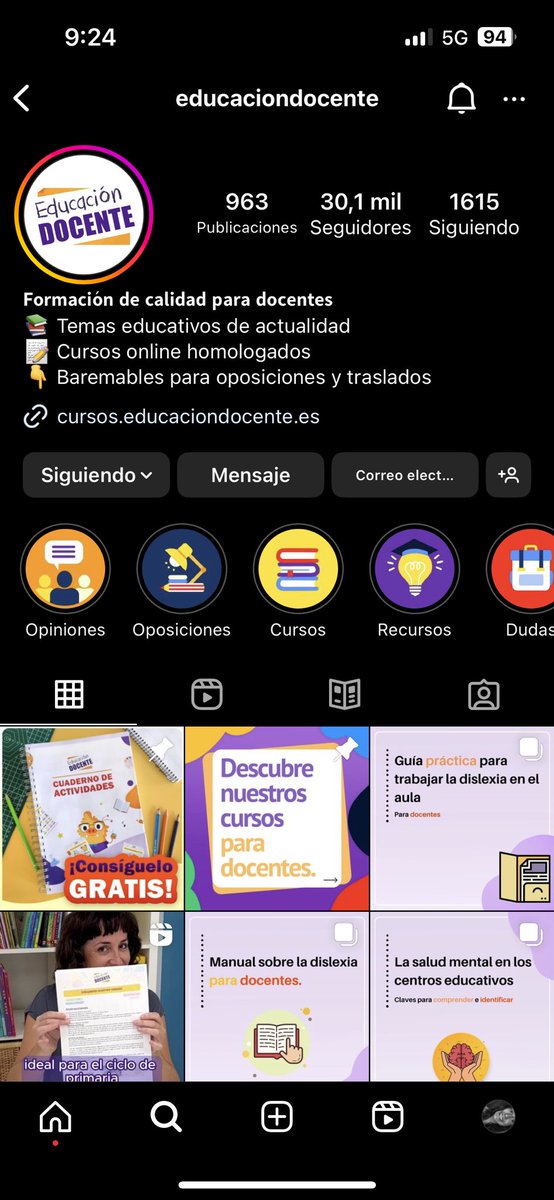 Pilarjarque_'s tweet photo. Bon dia, coneixeu aquesta conta d’Instagram?  
Aquesta pàgina ens ajudarà com a docents a buscar noves eines per aconseguir que l’aula funcioni. A més, ens aporta nous recursos molt útils. #cdxarxes #recursos https://t.co/aGZYm2LaBd