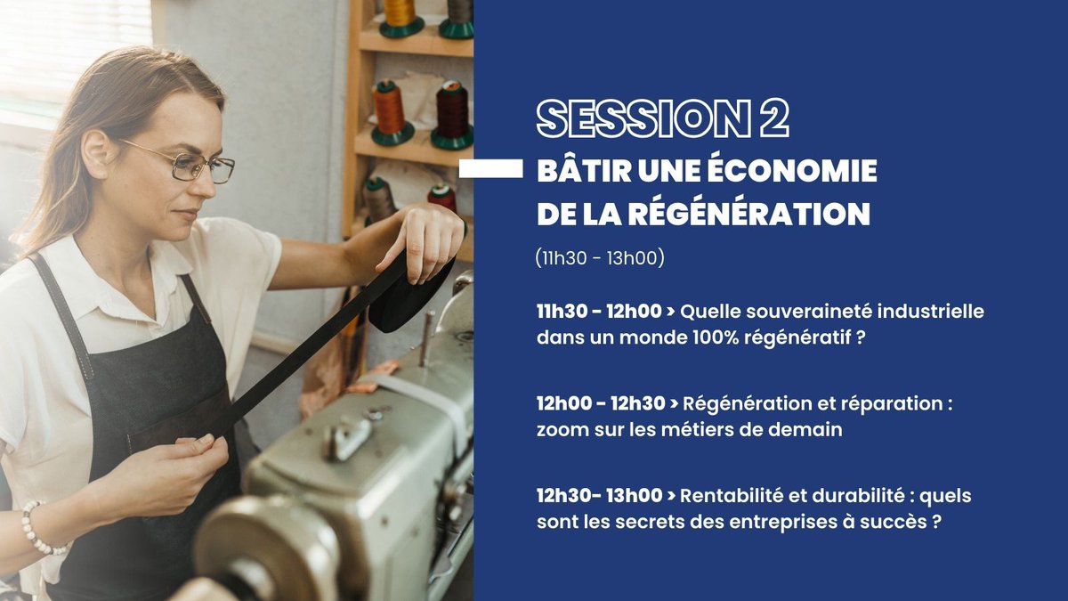 RefashionEcoorg's tweet photo. 📣 Lancement du #RefashionDay2023 !   

Merci à Maud Hardy, Directrice Générale de #Refashion d'ouvrir cette journée aux côtés d'@eloichoplin, @RolandLescure, Ministre délégué chargé de l'industrie et Navi Radjou 🤝  

Merci également à nos partenaires @WeDemain et #Reset ! https://t.co/biIrKoE7lU