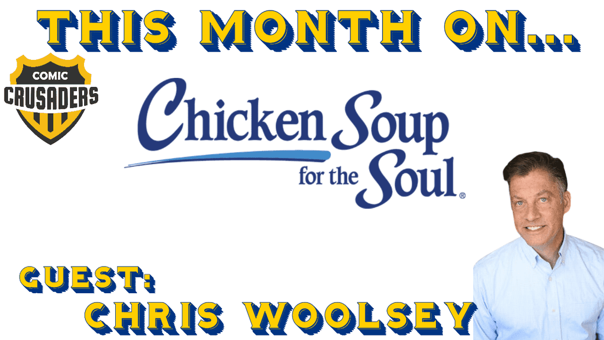 ComicCrusaders's tweet photo. Hang out with Al and King of the Streams, #ChrisWoolsey (@IDGHAYZOOS), as we chat about what’s streaming on #CSFTS TV for, October 2023 & more... #FREE #TV #Streaming #FREE #TV #Streaming @ChickenSoup_TV https://t.co/9cwTgTz0w0 https://t.co/Pe2BA0icXH