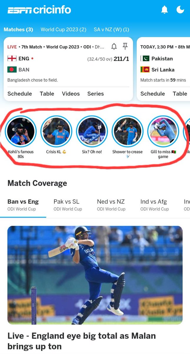 AybeeMarwat's tweet photo. @ESPNcricinfo is all #India 🤣😭🤣😭 https://t.co/i5PZJmkV4z