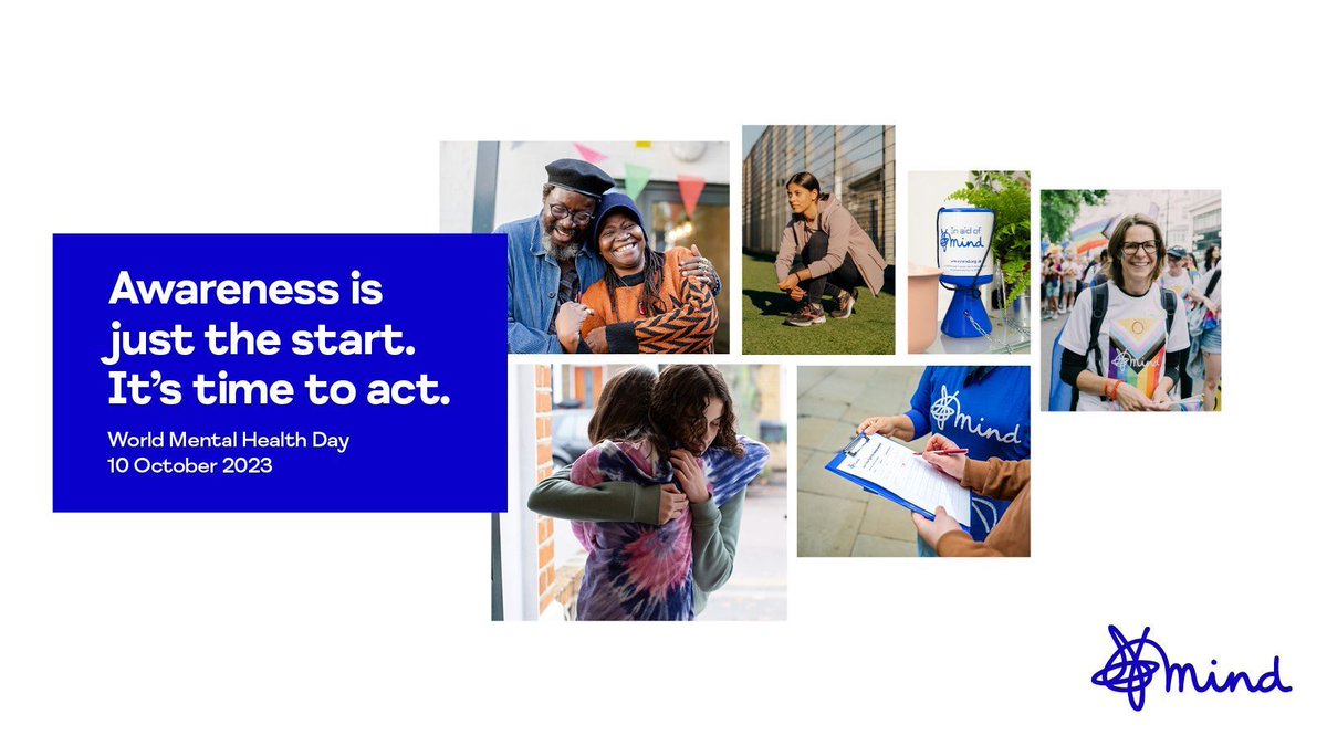 BreconMind's tweet image. #worldmentalhealthday2023 Mind are encouraging everyone to take action. Perhaps sign National Minds petition, fundraise for @breconmind. Take the first step to support your own/ someone else’s mental health. @breconmind are out in Brecon Town today. buff.ly/44xSwJs