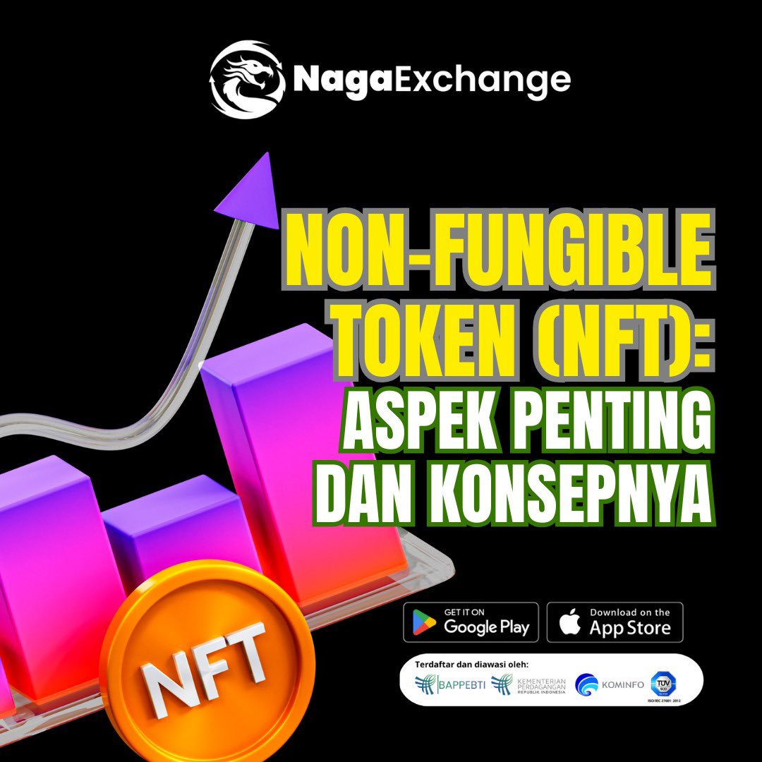 nagaexchange's tweet photo. Halo Nagaverse 🚀
Yuk pahami aspek penting dan konsep dari Non-Fungible Token (NFT)! 🙌
Untuk informasi selengkapnya dapat dibaca melalui Blog Website NagaExchange ya! (https://t.co/xFod4La8KU) 📲
#NonFungibleToken #NFT #aspek #konsep #kripto https://t.co/2r2p2DcNwn