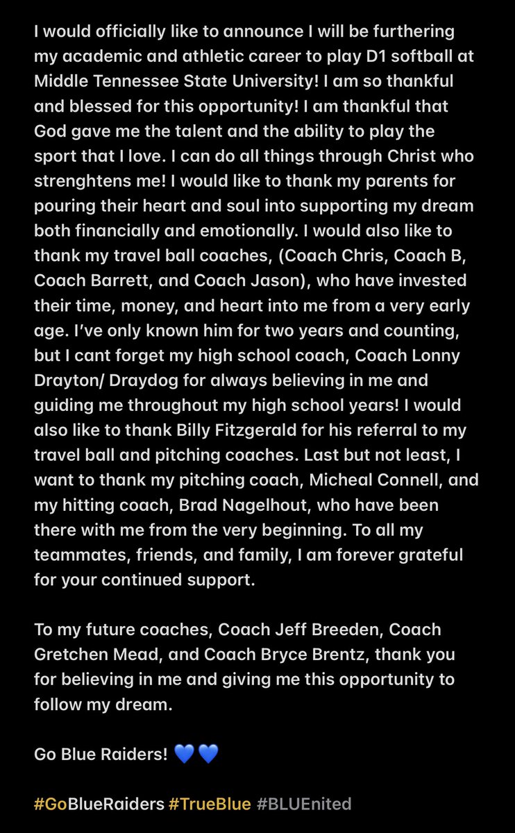 Adaeze Nwogbo (@adaeze_nwogbo) on Twitter photo I’m staying home! 💙💙
<a href="/MT_Softball/">Middle Tennessee Softball</a> <a href="/JBMTSUsoftball/">Jeff Breeden</a> <a href="/GretchenMead27/">Coach Gretchen</a> <a href="/Bbrentz7/">Bryce Brentz</a> I’m staying home! 💙💙
<a href="/MT_Softball/">Middle Tennessee Softball</a> <a href="/JBMTSUsoftball/">Jeff Breeden</a> <a href="/GretchenMead27/">Coach Gretchen</a> <a href="/Bbrentz7/">Bryce Brentz</a>