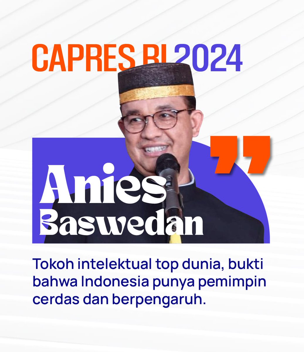 UmmiahU's tweet photo. Ngerasa bangga banget sama Anies Baswedan yang udah dikenal sebagai tokoh intelektual top dunia. Dia bukti bahwa Indonesia punya pemimpin cerdas dan berpengaruh! 📚🌍 Amin Terkenal #AniesTerkenal https://t.co/FSPnWEJH9m