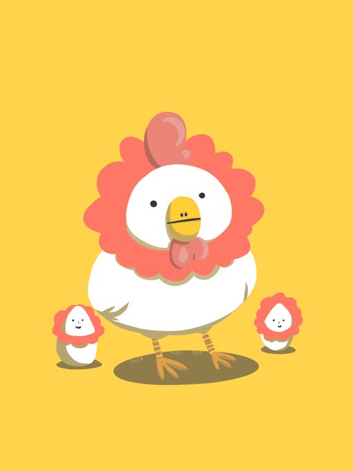 「chicken smile」 illustration images(Latest)