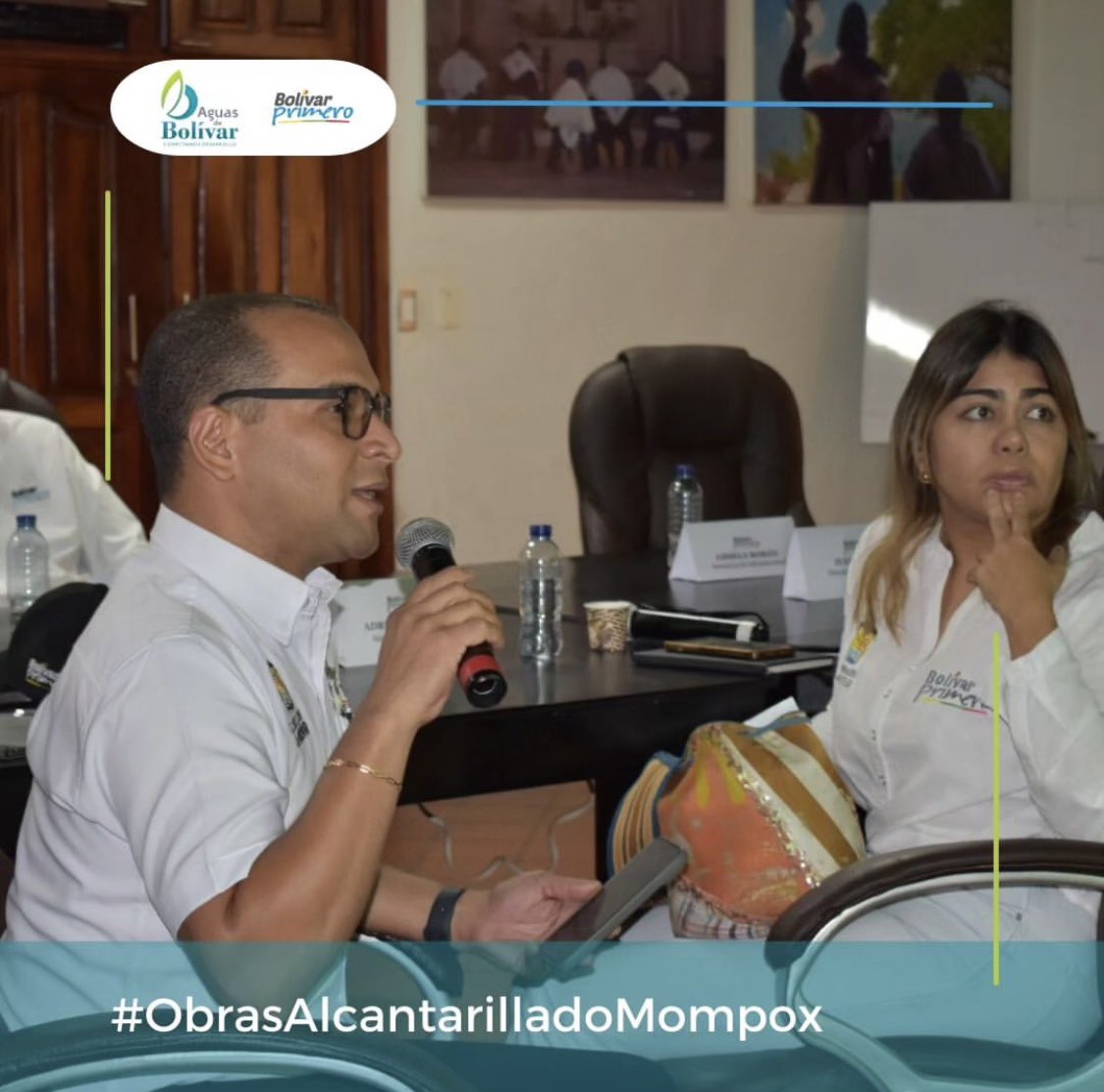AguasdeBolivar's tweet photo. #AguasdeBolívar apoyará técnicamente la construcción de un tramo del sistema de alcantarillado en la calle 16, mas conocida como el Callejón de los Cobos, Distrito de Mompox, que por falta de permisos no se había intervenido. https://t.co/FdyohXDAxH