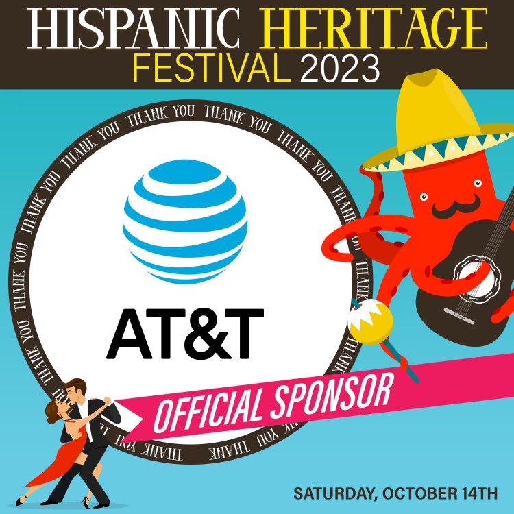 Excited to be representing AT&amp;T at the Hispanic Heritage Festival 2023 in downtown this weekend at the Shreveport Aquarium.