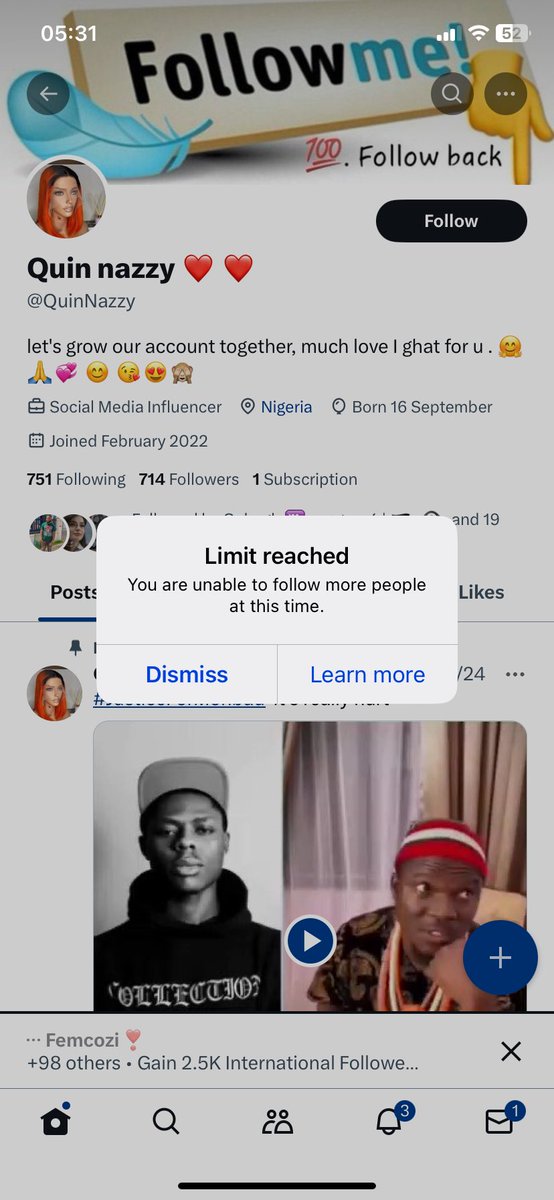 Spac3ghost2's tweet photo. @iamchukaelc @QuinNazzy i will follow everyone back https://t.co/Cwim4jHali
