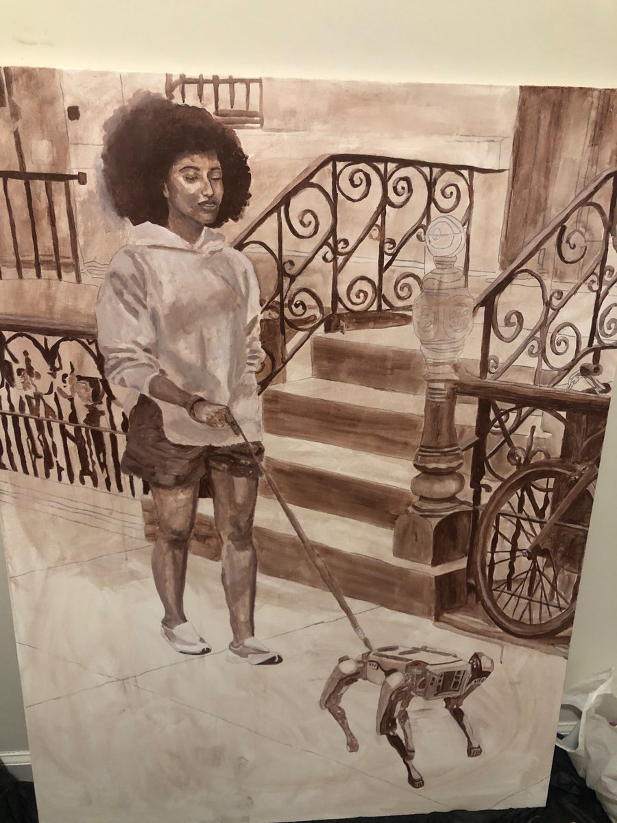 wth_cherelle's tweet photo. Almost done with my underpainting 🥹🥹 https://t.co/o1v3968AoC