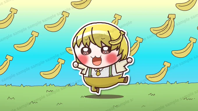 YouTubeヘッダー用イラストを制作させていただきました!ありがとうございます!