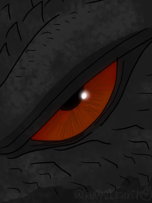 目 #ゴジラ #Godzilla