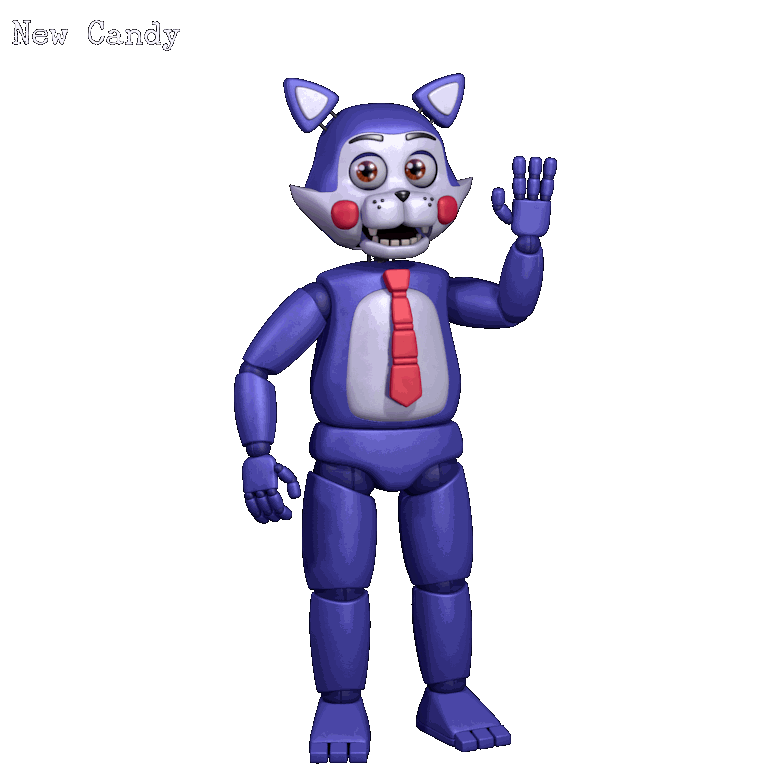 animatronicsotd's tweet photo. Today's animatronic of the day is Candy from Five Nights at Candy's! https://t.co/ngapP0bgke