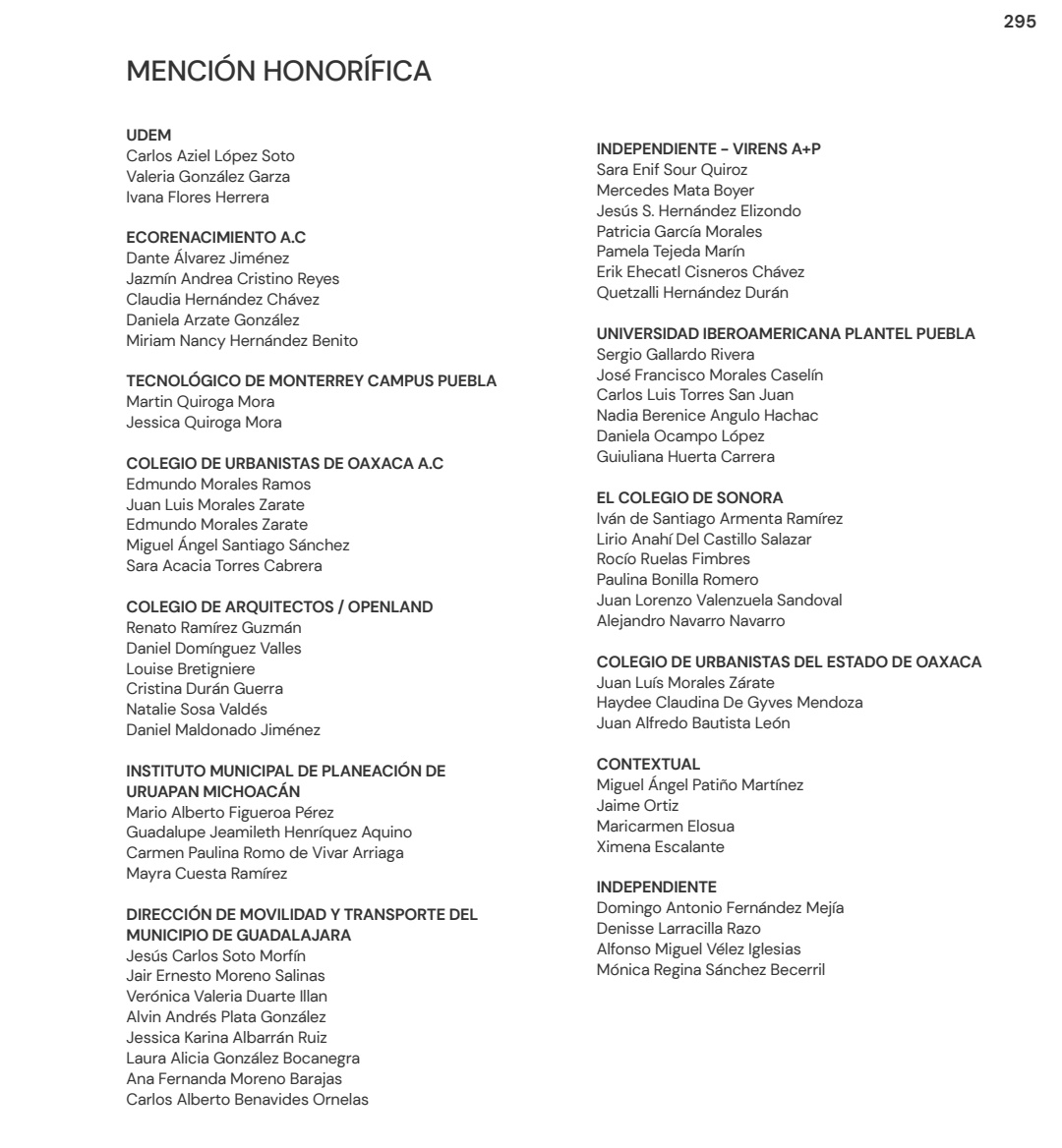#TeInvitamos a consultar "Mejores Calles para México", publicación del <a href="/ITDPmx/">ITDP México</a> donde integrantes del <a href="/CUrbOax/">Colegio de Urbanistas de Oaxaca A.C.</a> recibieron "mención honorífica".

mejorescallesmx.s3.amazonaws.com/Mejores-Calles…