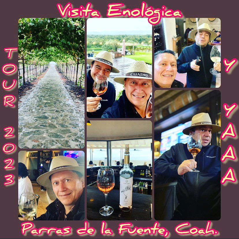 abgaco's tweet photo. Visita relámpago al Valle de Parras, a disfrutar de la Cuna del Vino en America con mi compa Mario Palma. #somelier #vinos #parvada #parras #coahuila #vinos&dinos #mexico #wine #winetime @Coahuila @ParrasMagico_ @GobDeCoahuila https://t.co/QpShjs9bxI