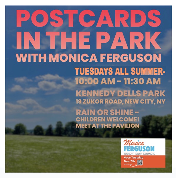 We have only 5 more packs left of Monica For Clarkstown Town Council. If you want to write postcards please show up today! If you can't make it, there are other ways: Get a yard sign, do a lit drop, phone or text banking, and canvassing. Sign up: tinyurl.com/volunteerfergu…