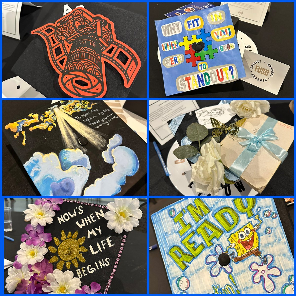 kimi_mac's tweet image. 5000 @FontanaUnified team members for a day of learning! Board Pres, Stdnt Board Member, & Sup set the stage.  Powerful stories of connection and belonging with #keynotes @bpfleming & @dr_cbetters My favorite part - the stories our scholars shared via grad caps! #IBelieveInFUSD