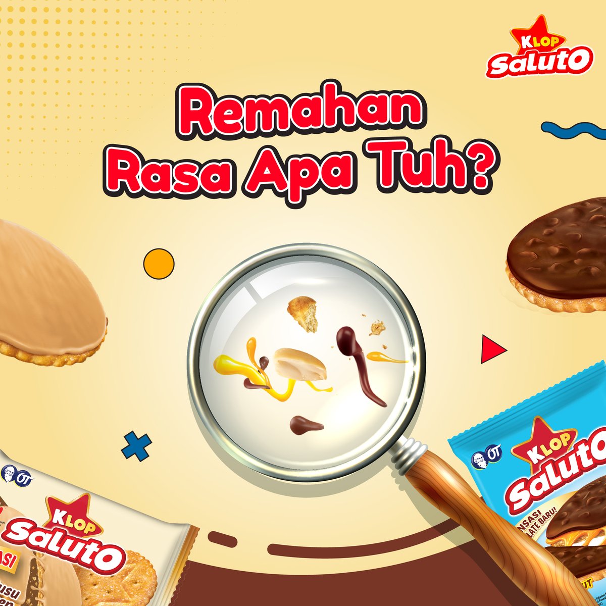 Klopbiscuit's tweet photo. Anti Bingung-Bingung Club!
Buat Klopers yang setia banget sama krekers KLOP pasti udah tau remahan yang lagi dicari dari krekers varian apa.

Kalau kamu udah tau jawabannya, langsung tulis di kolom komentar ya! ;)

#KLOPBiscuit #KLOPSaluto #GaBisaStop #AsyikinBarengKlop https://t.co/sfsYxXhRAy