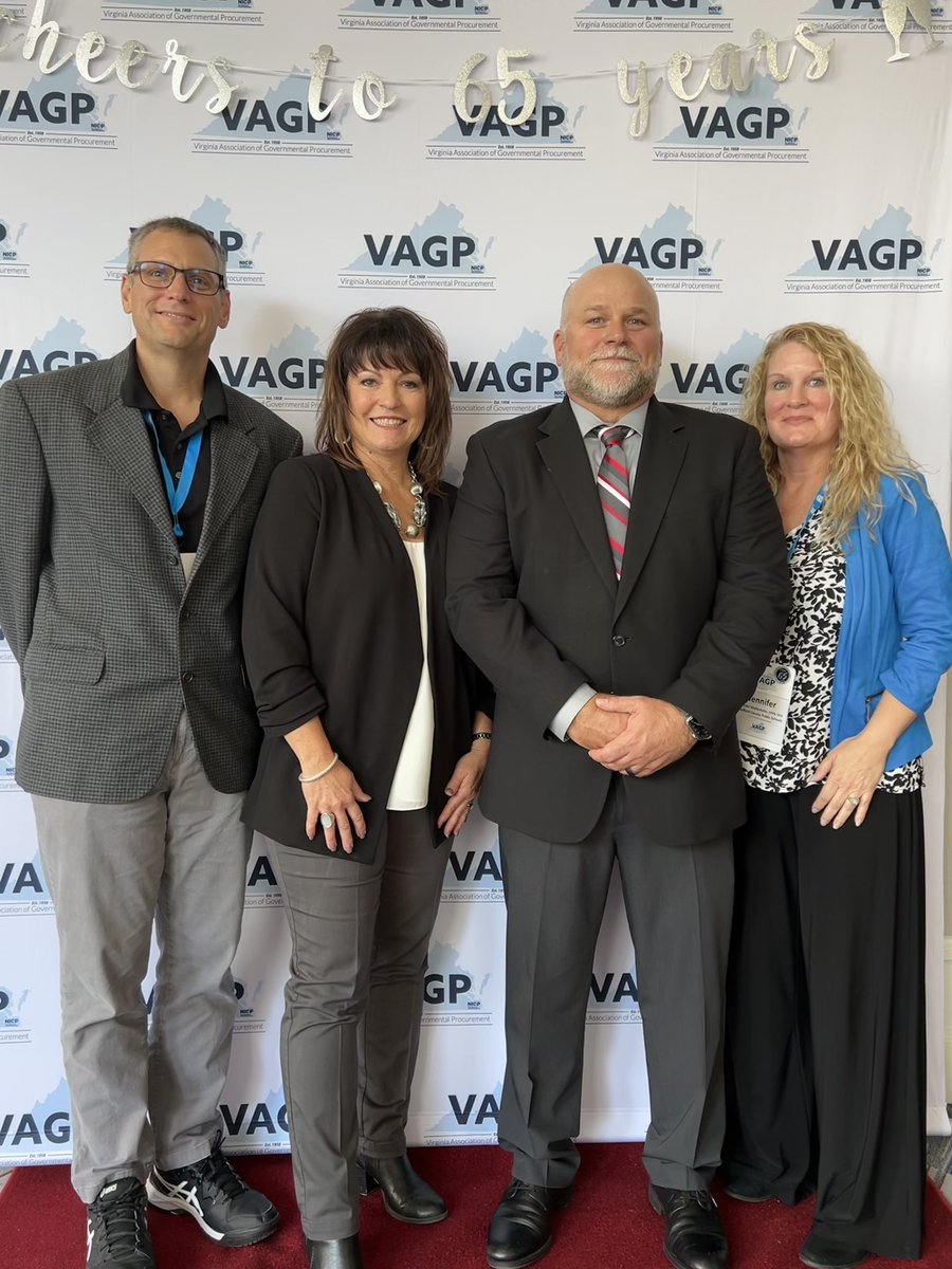 MarchetaG1's tweet photo. Presented at the Virginia Association of Governmental Procurement’s fall symposium in Richmond VA. Honored to represent the @OfficialNIGP National Business Council. Happy 65th VAGP!
#procurement #NIGP #VAGP https://t.co/4gb1972cR6